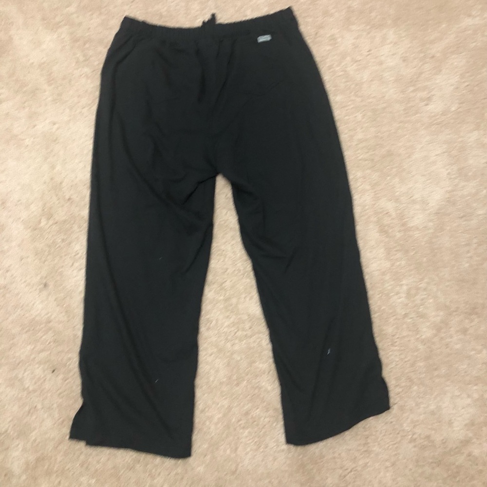 Black scrub pants